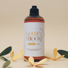 Load image into Gallery viewer, Golden Bloom Shower Oil 300ML